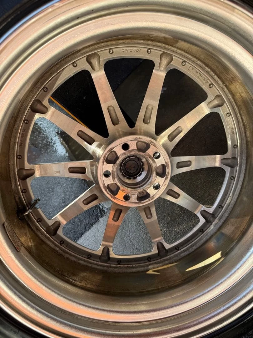 JDM Work Gnosis GSR1 Alphard Vellfire Wheels No Tires - Image 10