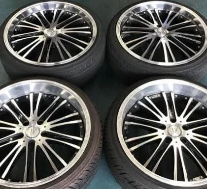 JDM 20 inch Deep Rim Access Wheel Tire 4-Book Set No Tires