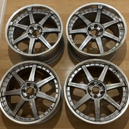 JDM Evolution Intensive Hank Deep Rim PCD100 18-inch 8J+36 18-inch 9.5 No Tires