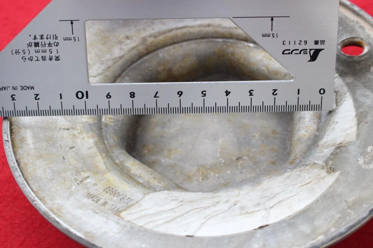 JDM 1 sheet American Racing aftermarket used wheel center plate center No Tires - Image 8