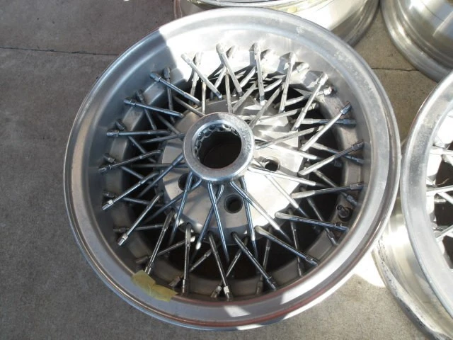 JDM Repair Base VOLK Wire Mesh PCD114.3 6.5J ET11 Old Car No Tires - Image 4