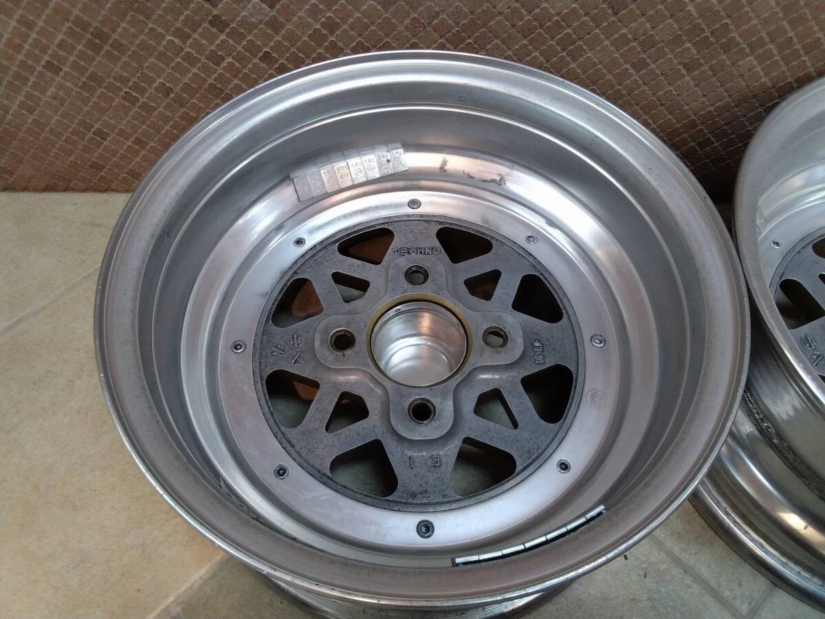 JDM Hakosuka Hayashi Racing Techno Project TR-X 14-inch wheels 4 wheel No Tires - Image 2