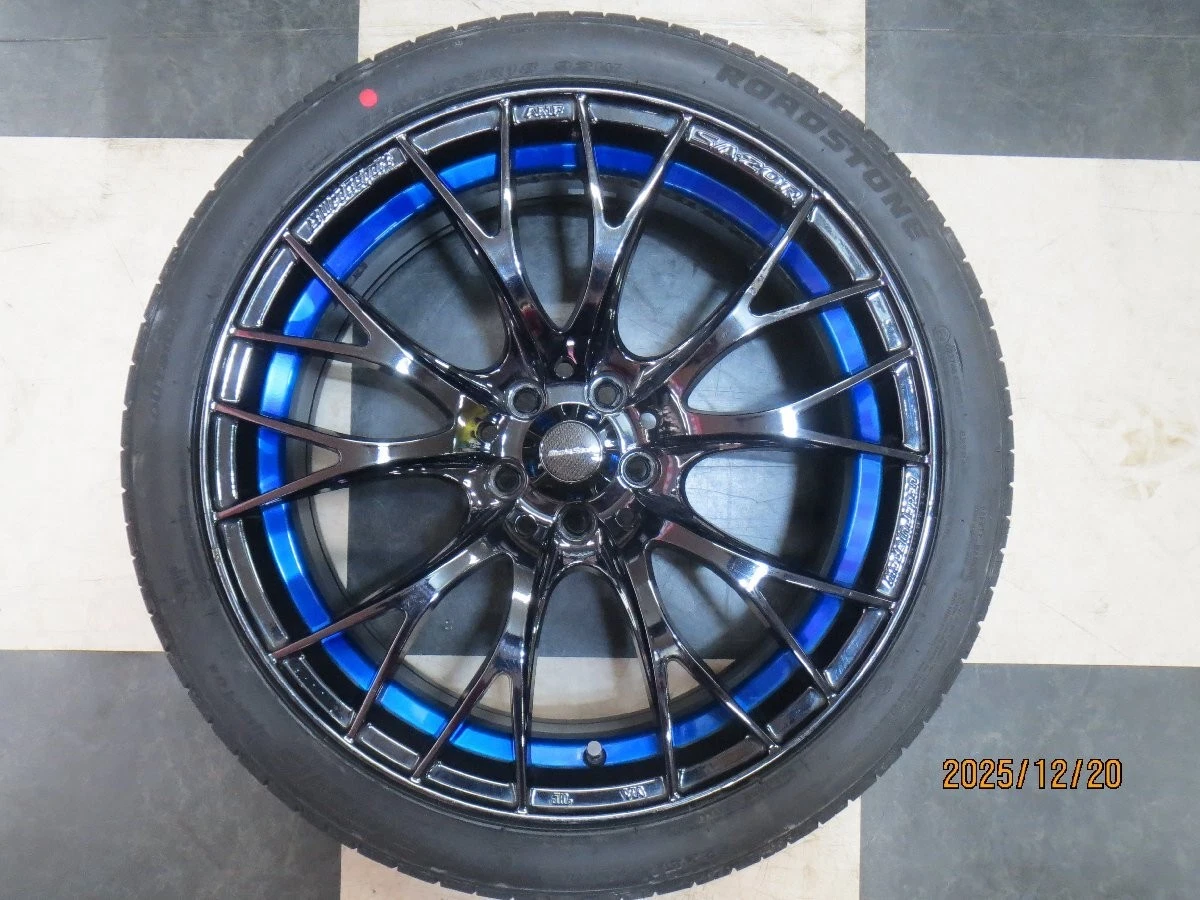 JDM Weds Sport SA-20R 18ZN6 86 BRZ 7.5J +45 5H100 Used 25-year-old Roa No Tires - Image 5