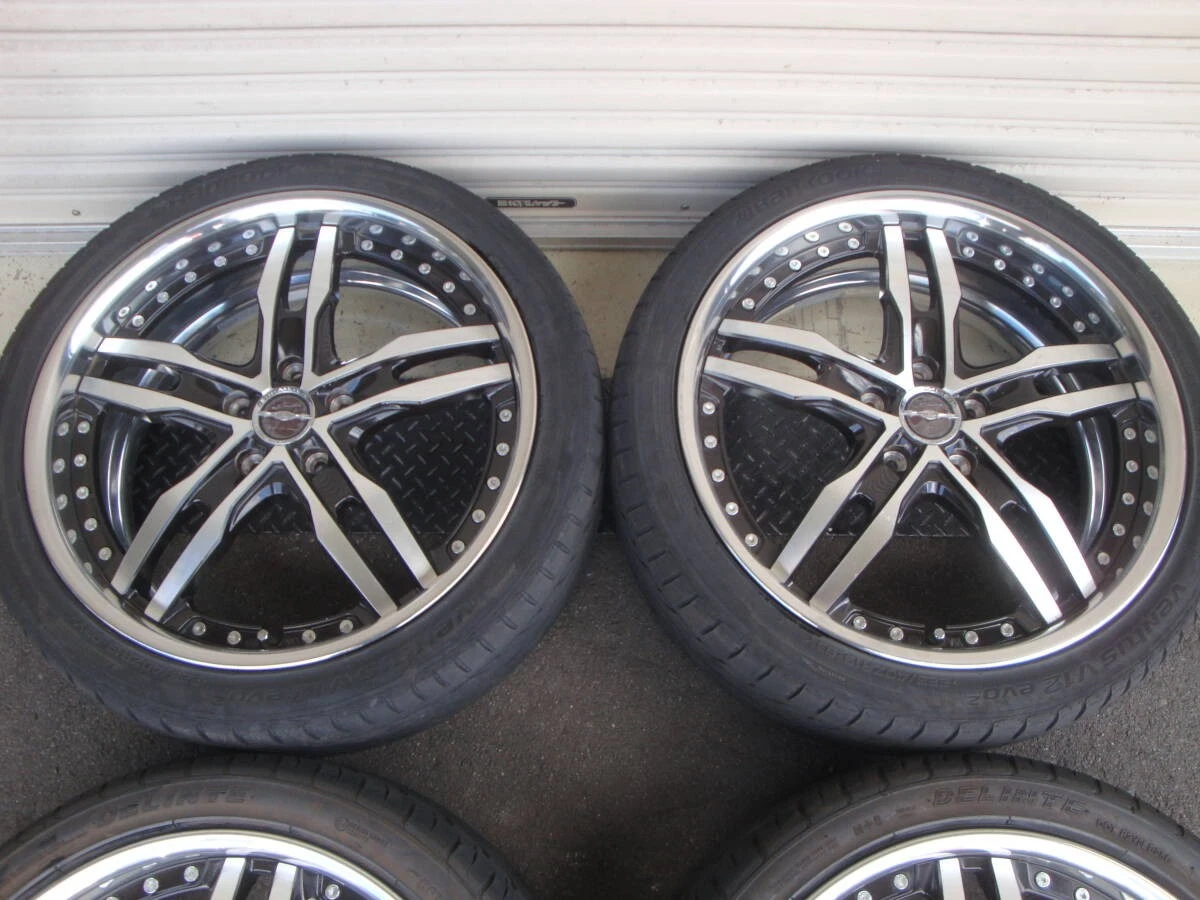 JDM AME Sharen 19-inch aluminum wheels + Hancock 225/40ZR19 2-pack and No Tires - Image 3