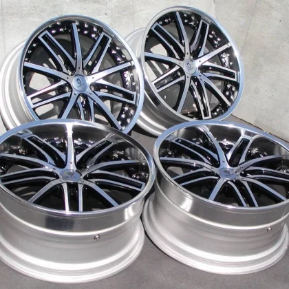 JDM Traffic Star VZ 8.5J 9.5J Celsior Cima Crown Mark X Alphard IS GS No Tires