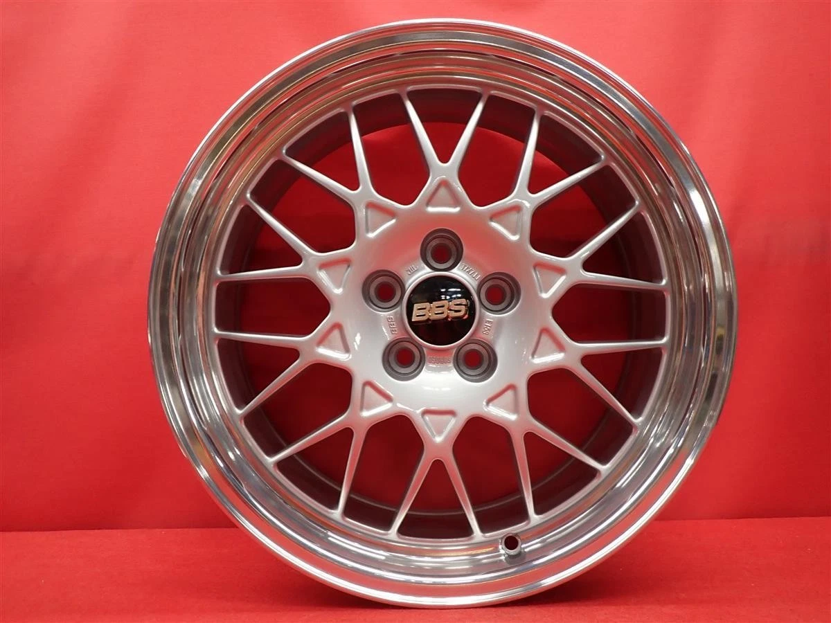 JDM Lightweight 7.1kg 1 pc Subaru genuine BBS used wheels 4Book 7J 17P No Tires - Image 4
