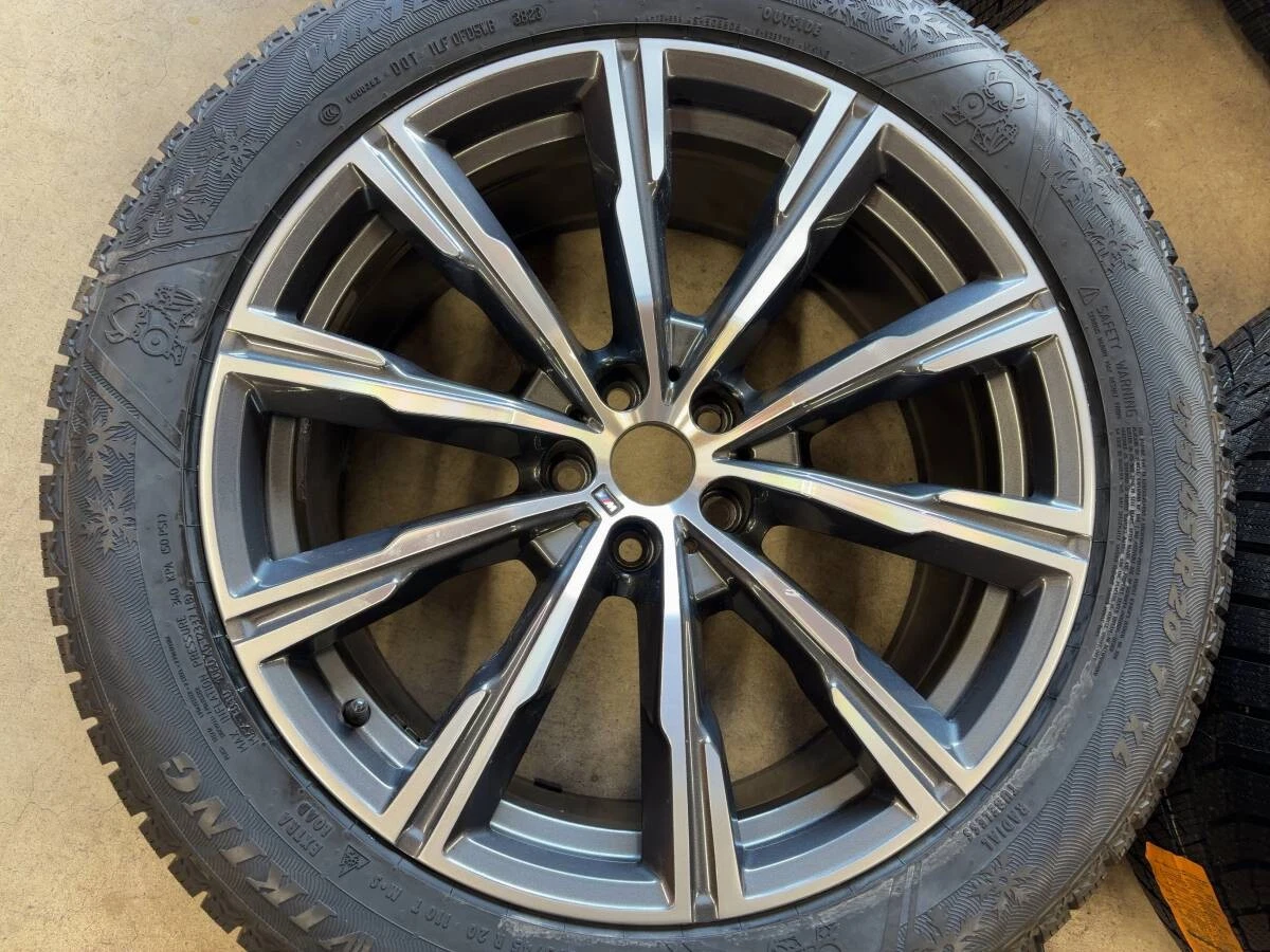 JDM Genuine Msports BMW X5 G05 X6 G06 wheels with winter tires 20-inch No Tires - Image 5