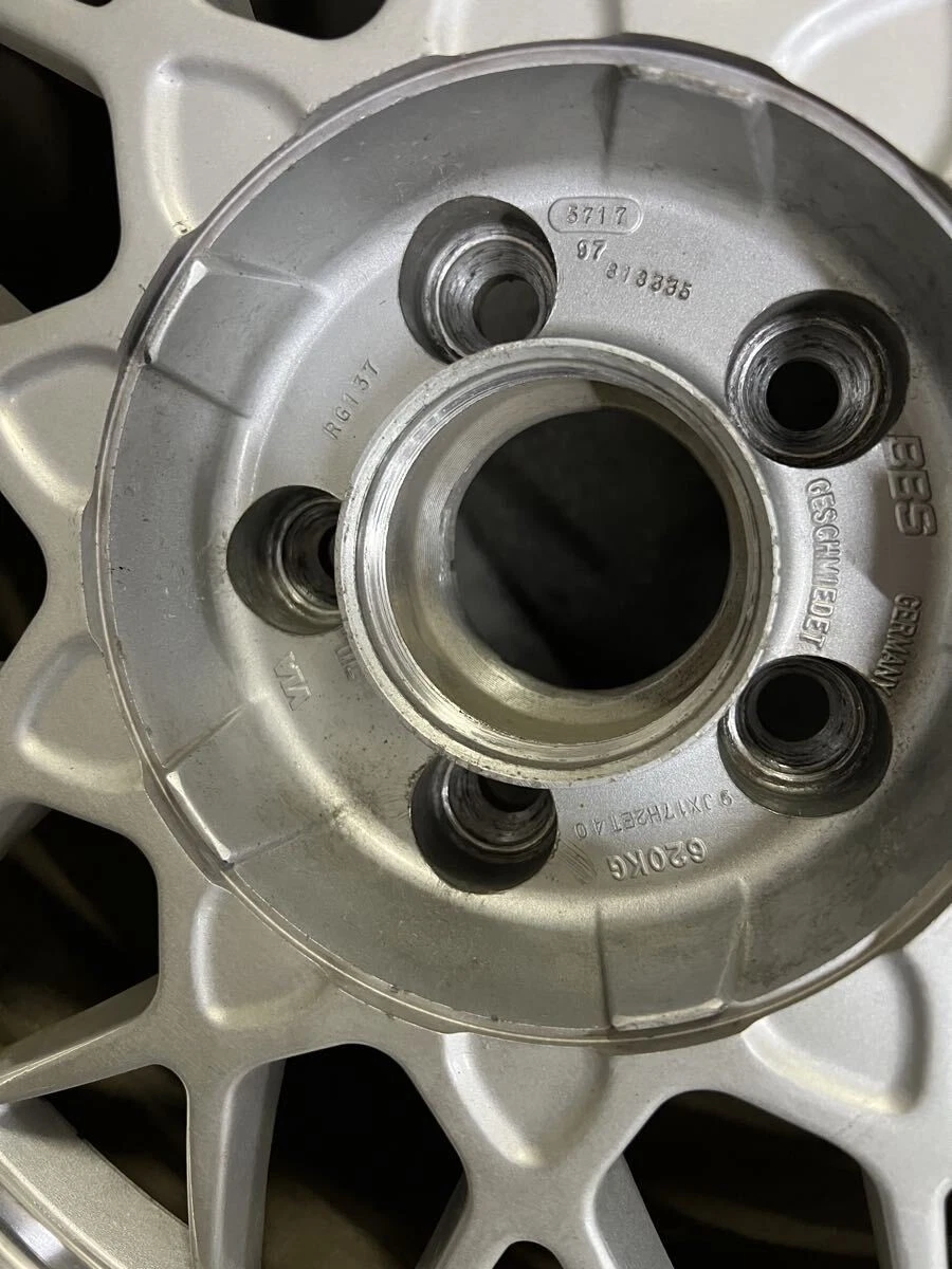 JDM BBS RG191/RG138 178J/9J +39/+50 5H 114.3 4Book BBS No Tires - Image 5