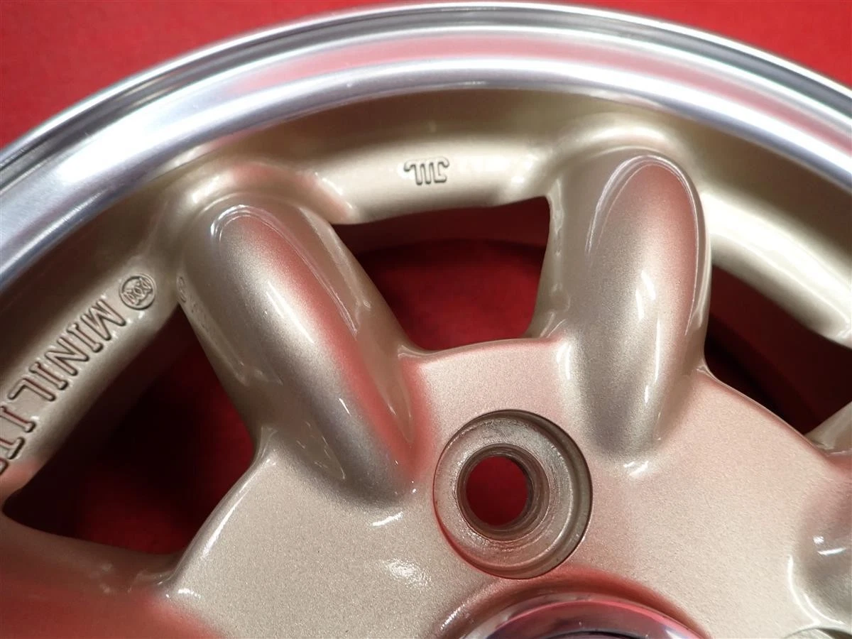 JDM Rare used SUBARU genuine MINI LITE wheels 4Book 4J 12PCD100 4-hole No Tires - Image 10