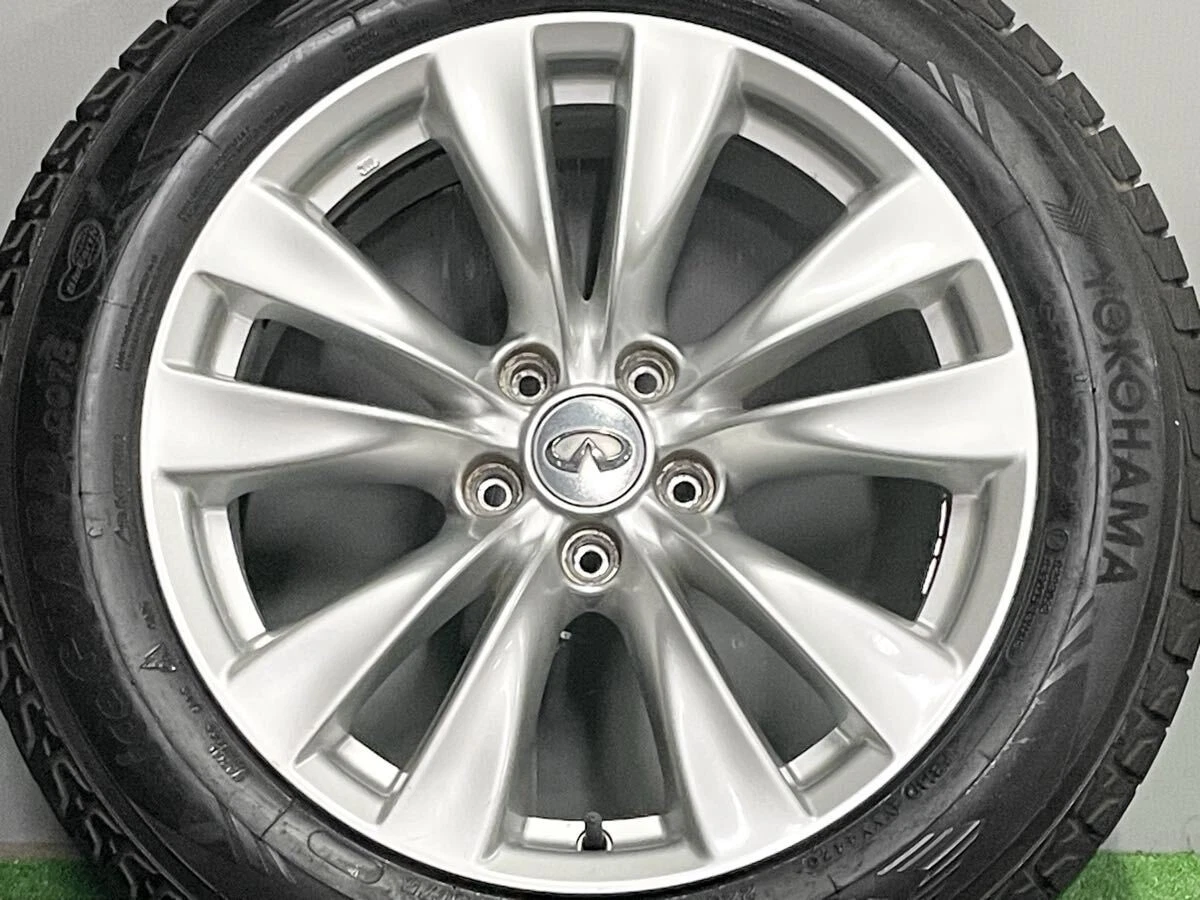 JDM Slightly Grooved Studless Tires Nissan Y51 Fuga OEM 18-inch 8J +43 No Tires - Image 4