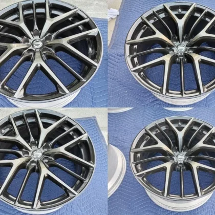 JDM Genuine Nissan 20mm aluminum wheels set of 4 for the late-model R3 No Tires