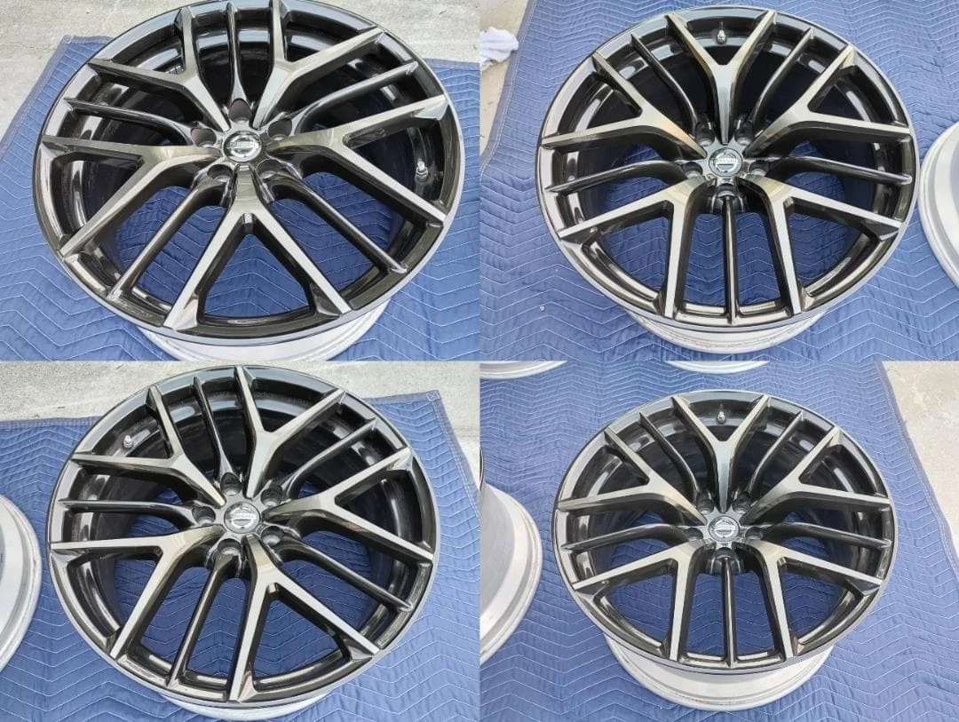 JDM Genuine Nissan 20mm aluminum wheels set of 4 for the late-model R3 No Tires