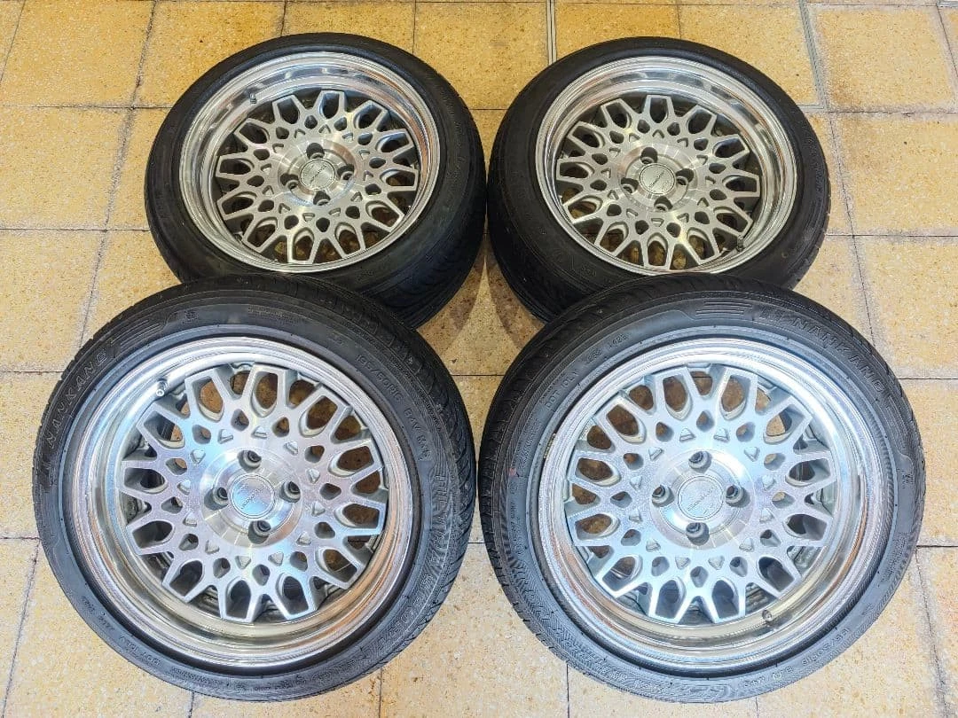 JDM WORK Seeker CX 8J PCD100 4Book Set No Tires