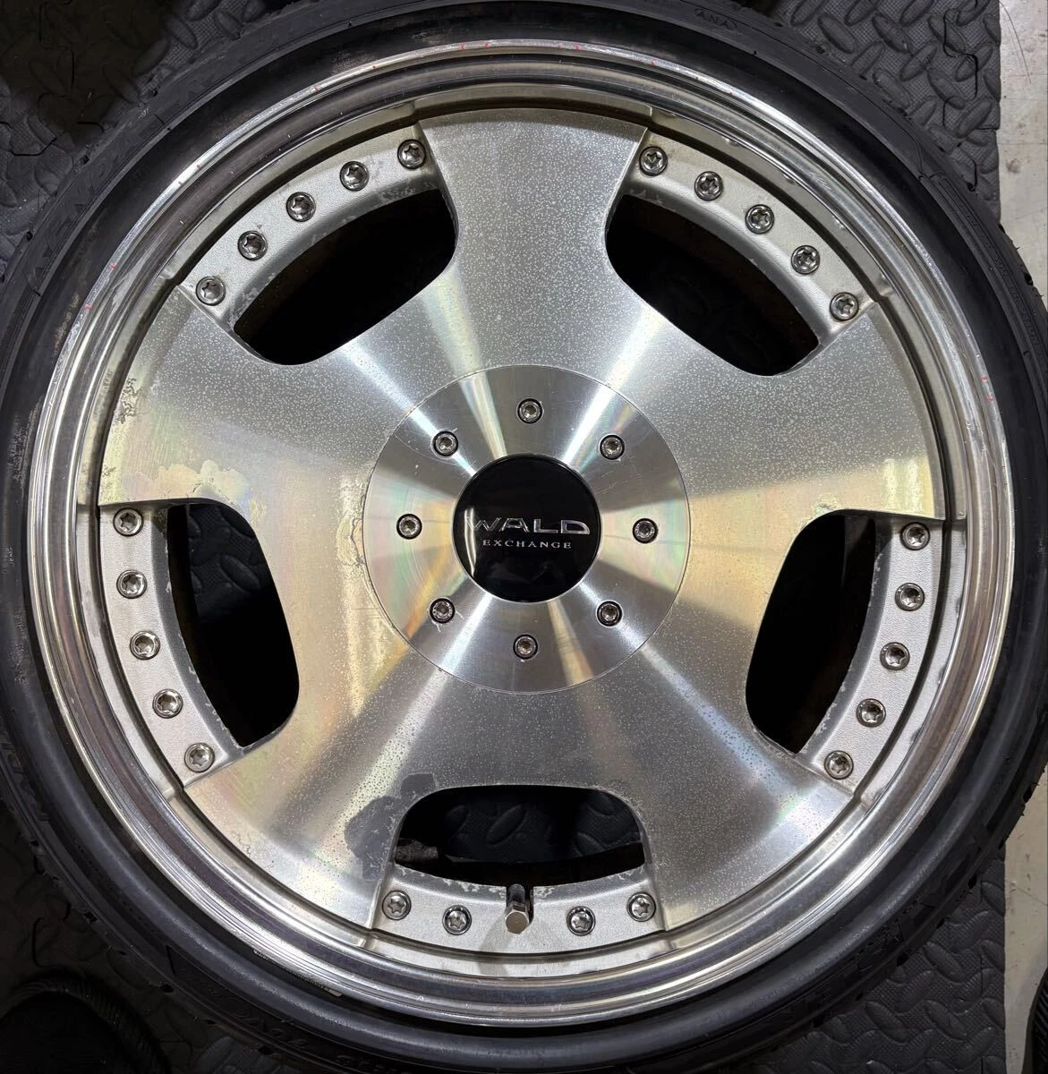 JDM 25/0920 WALD EXCHANGE Du Château 16 wheels 70 4x5x4Book tires 165/ No Tires - Image 6