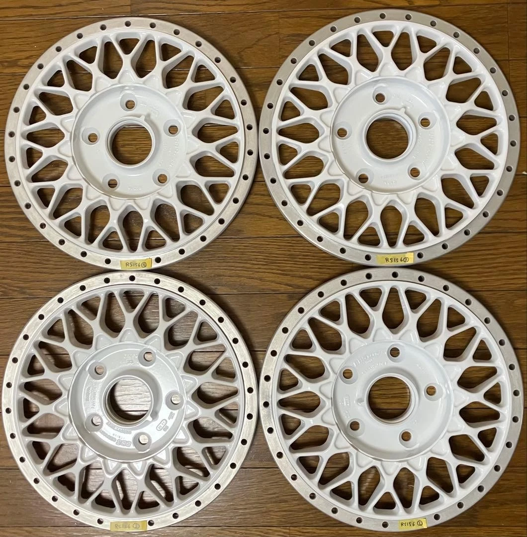 JDM 15-inch low disc BBS RS156 No Tires - Image 7