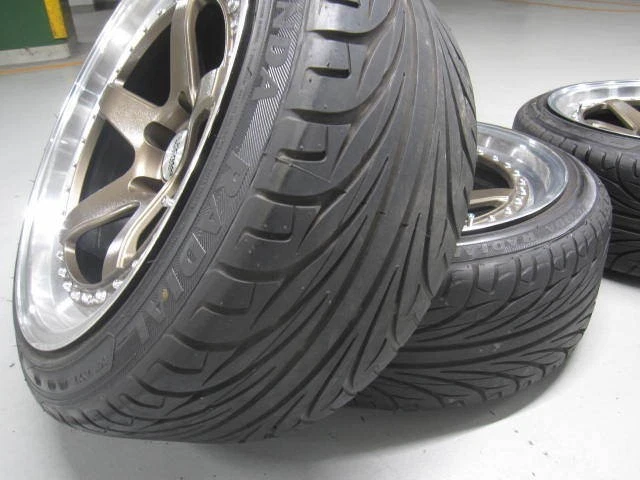 JDM KYOWA Racing KR1131 Bronze wheels 9J+10/10J+15 PCD114.3 185-hole c No Tires - Image 2