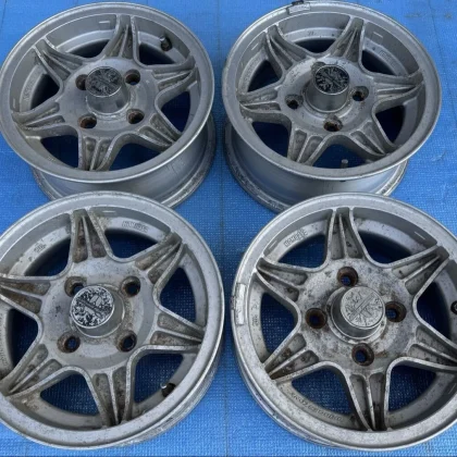 JDM Bridgestone MOMBASA Aluminum Wheels 13-inch 5J+20 PCD114.3 4-lug f No Tires