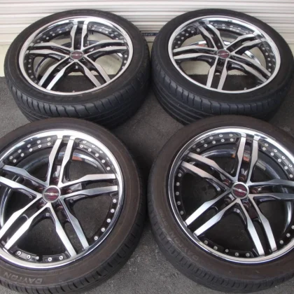 JDM Popular AME Sharen 19-inch aluminum wheels with two DAYTON 245/40R No Tires