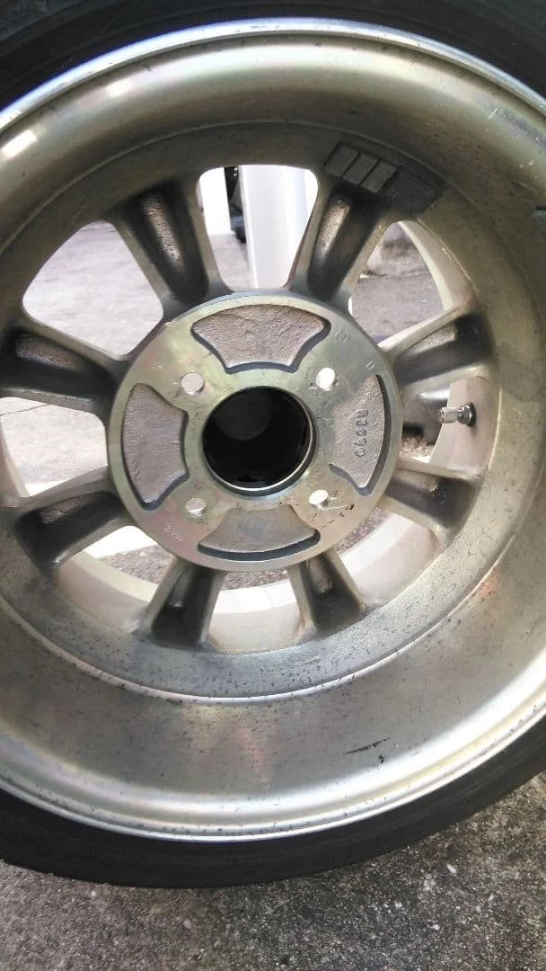 JDM Watanabe Wheel Rtype Natural Gold No Tires - Image 8