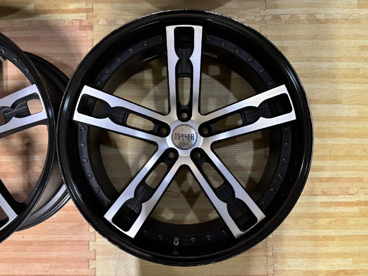 JDM Delivery forging lightweight M'z SPEED FORGED DESIGN 555 225H120 9 No Tires - Image 5