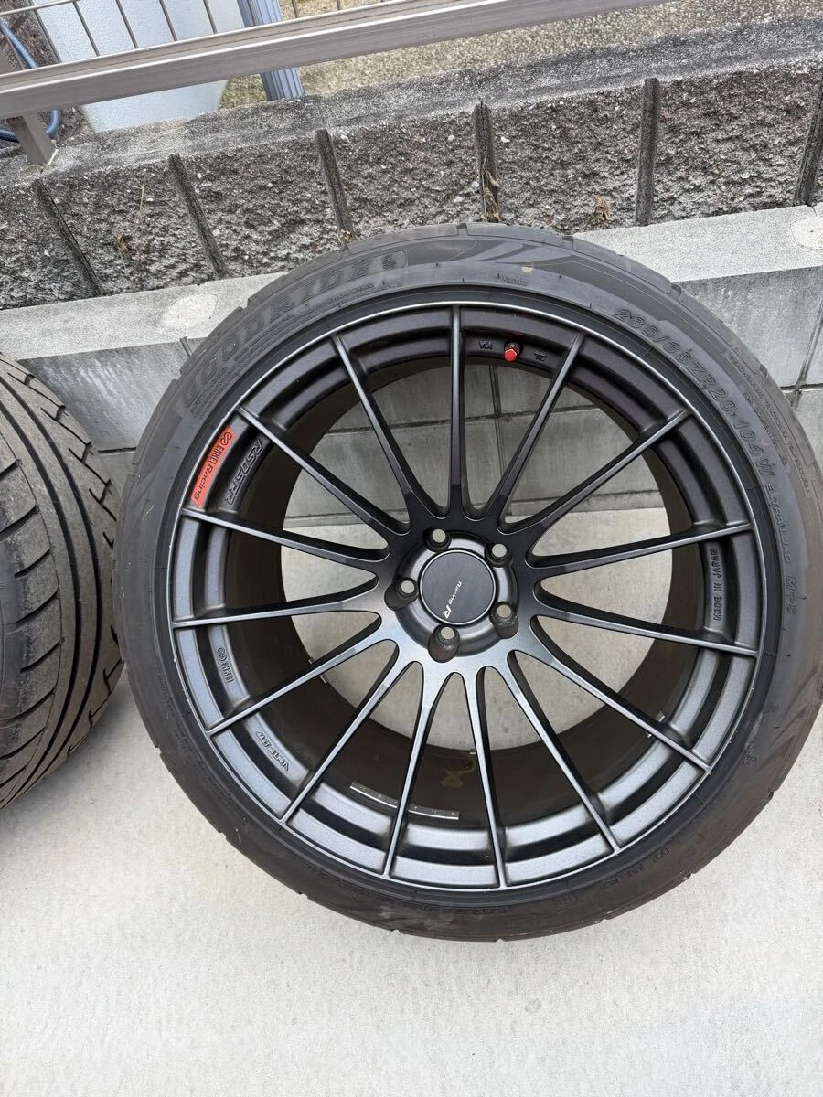 JDM ENKEI RS05RR 5H PCD114.3 20-inch 10J+35 11J+15 R35 GT-R Size Wheel No Tires - Image 2