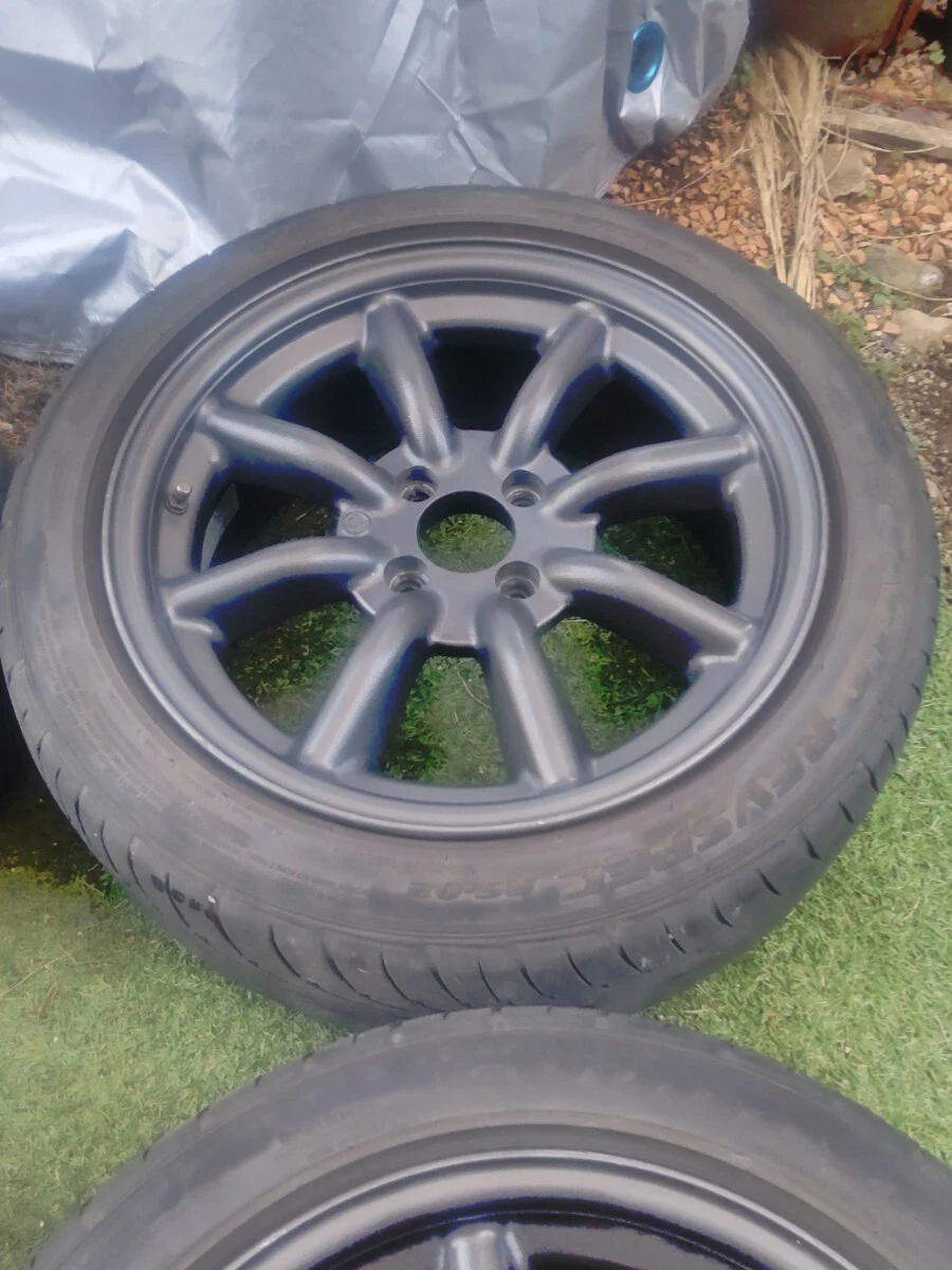 JDM Watanabe F8 16/4H/100 Wheel 4Book No Tires - Image 3