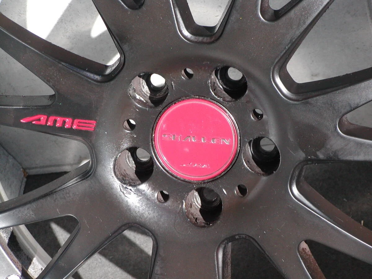 JDM AME Sharen MX Extra Deep Rim 9J +18 10J -9 114.3-5H Crown Mark X J No Tires - Image 7
