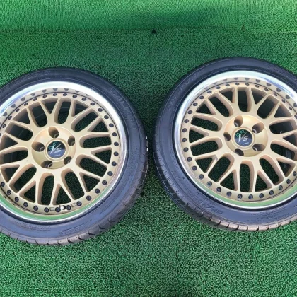 JDM 1007 WORK VS-XX? 1717x8.0JJ PCD114.3 Aluminum Wheels 2-Pack Set 21 No Tires