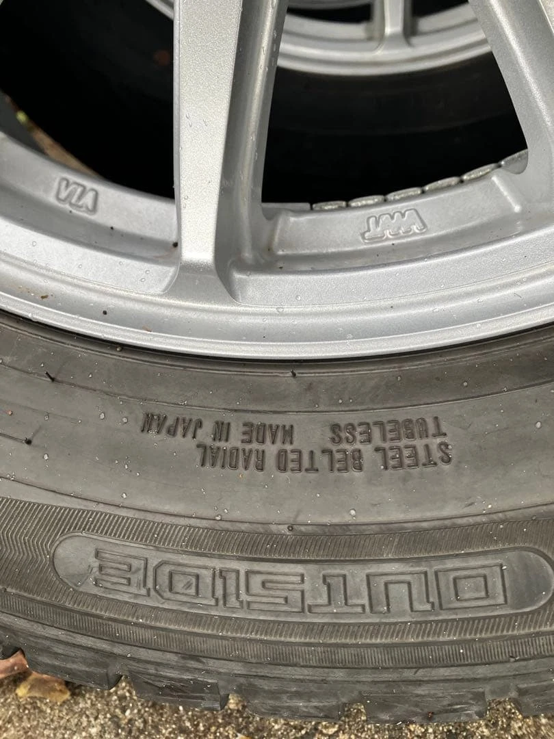 JDM DUNLOP 215/60R16 Wheel Set 4Book Set No Tires - Image 3