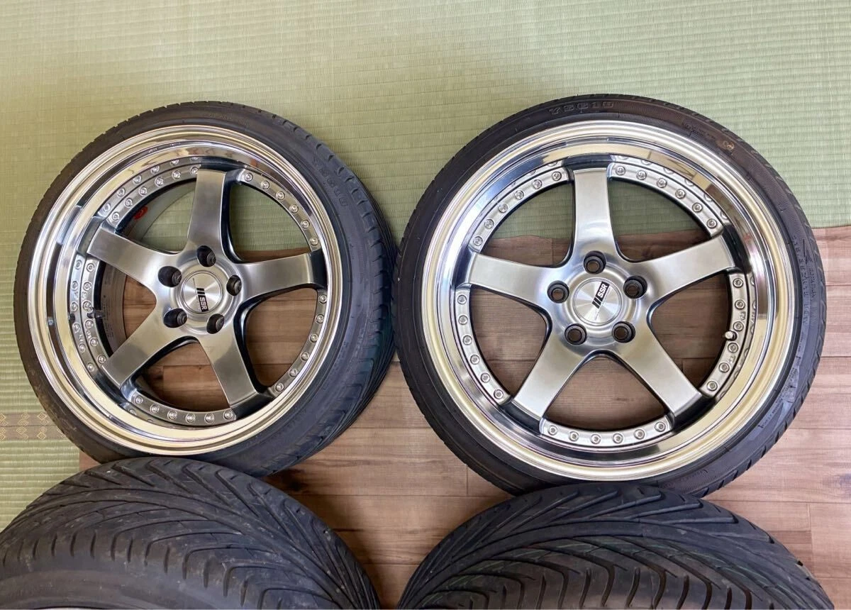 JDM SSR Professor SP4 189J 10J Skyline Crown Majesta Cima Celsior Mark No Tires - Image 4