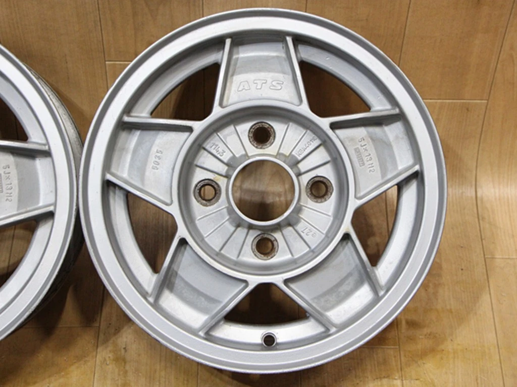 JDM B851 Rare Out-of-print Old Car Lightweight ATS Wheels German Made No Tires - Image 3