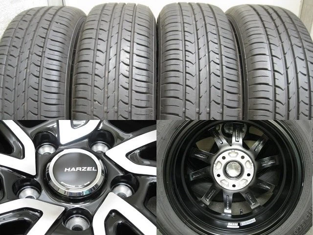 JDM /Barely MountedAres Harzel B/P 15-inch & GOOD YER 185/65R15 4-Book No Tires - Image 6