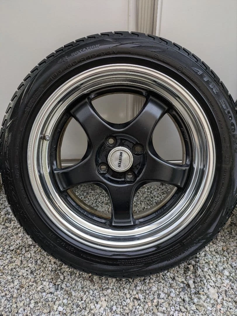 JDM WORK Meister S1R 16inch 6.5j No Tires