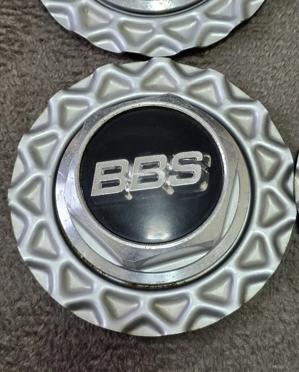 JDM High-type BBS RS center cap screw type 4 pieces with cap wrench 14 No Tires - Image 5