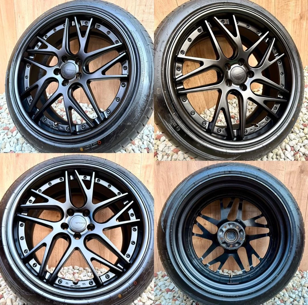 JDM ‼ ️WORK GNOSIS CVX209.5JPCD114.3+30 No Tires - Image 11