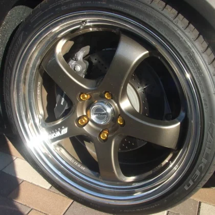 JDM High-quality beautiful WORK Meister stepped deep rims for Porsche No Tires