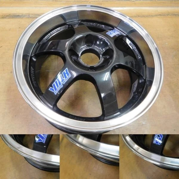 JDM 16-097 forgingRays TE37 CUP 15in 6.5J +35EG Wheels for Civic Road No Tires - Image 2