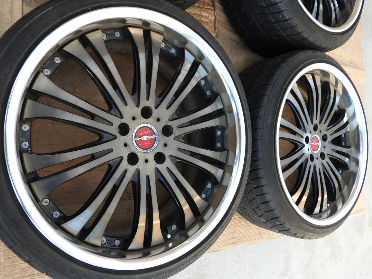 JDM 20-inch AME Sharen XS-20 wheels 8.5J+42 PCD114.3 5-lug 255-35-20 N No Tires - Image 2