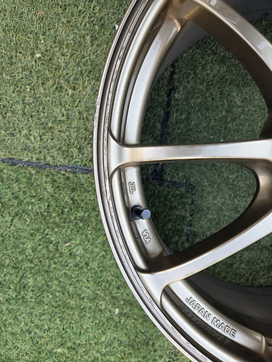JDM ADVAN PCD114 5H 185J +45 YOKOMO No Tires - Image 8