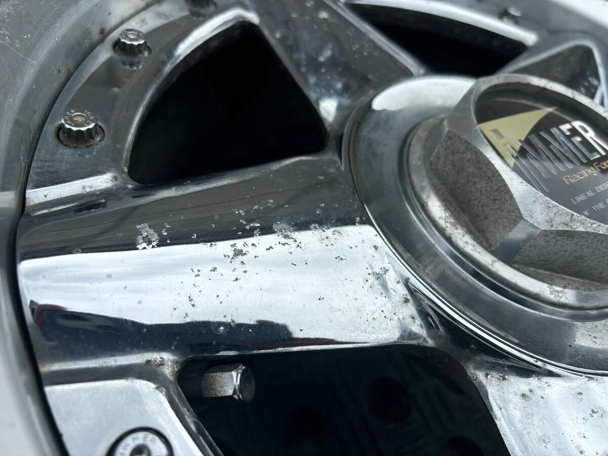 JDM Rare weds IMMER Racing Forg 1515x6.5J +36 PCD 114.3/5H Used 4Book No Tires - Image 6