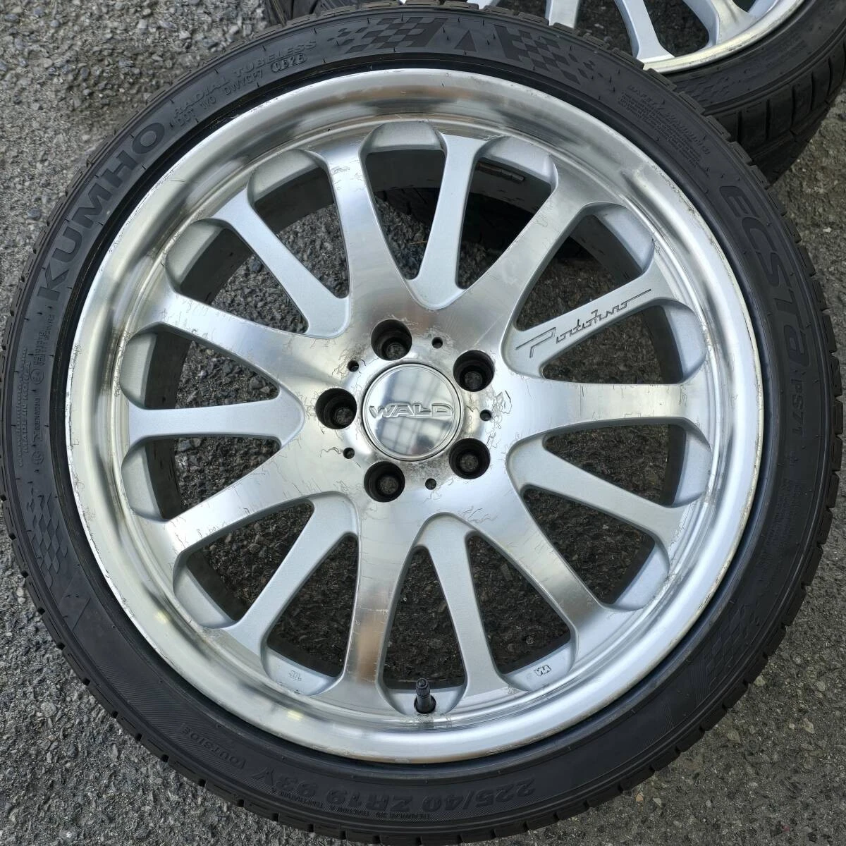 JDM Tires included WALD Valdo PORTOFINO Portofino 198.5J +38 5-lug PCD No Tires - Image 4