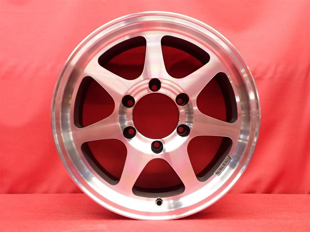 JDM 1996 out of print rare Royal Cruise 7Book spoke wheels 4Book 8J 16 No Tires - Image 5