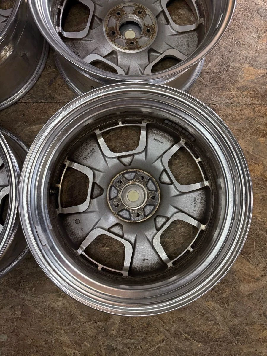 JDM Rare Vienna Dish 198.5J+45 PCD 114.3 5-hole 5H Deep Rim Crown for No Tires - Image 10