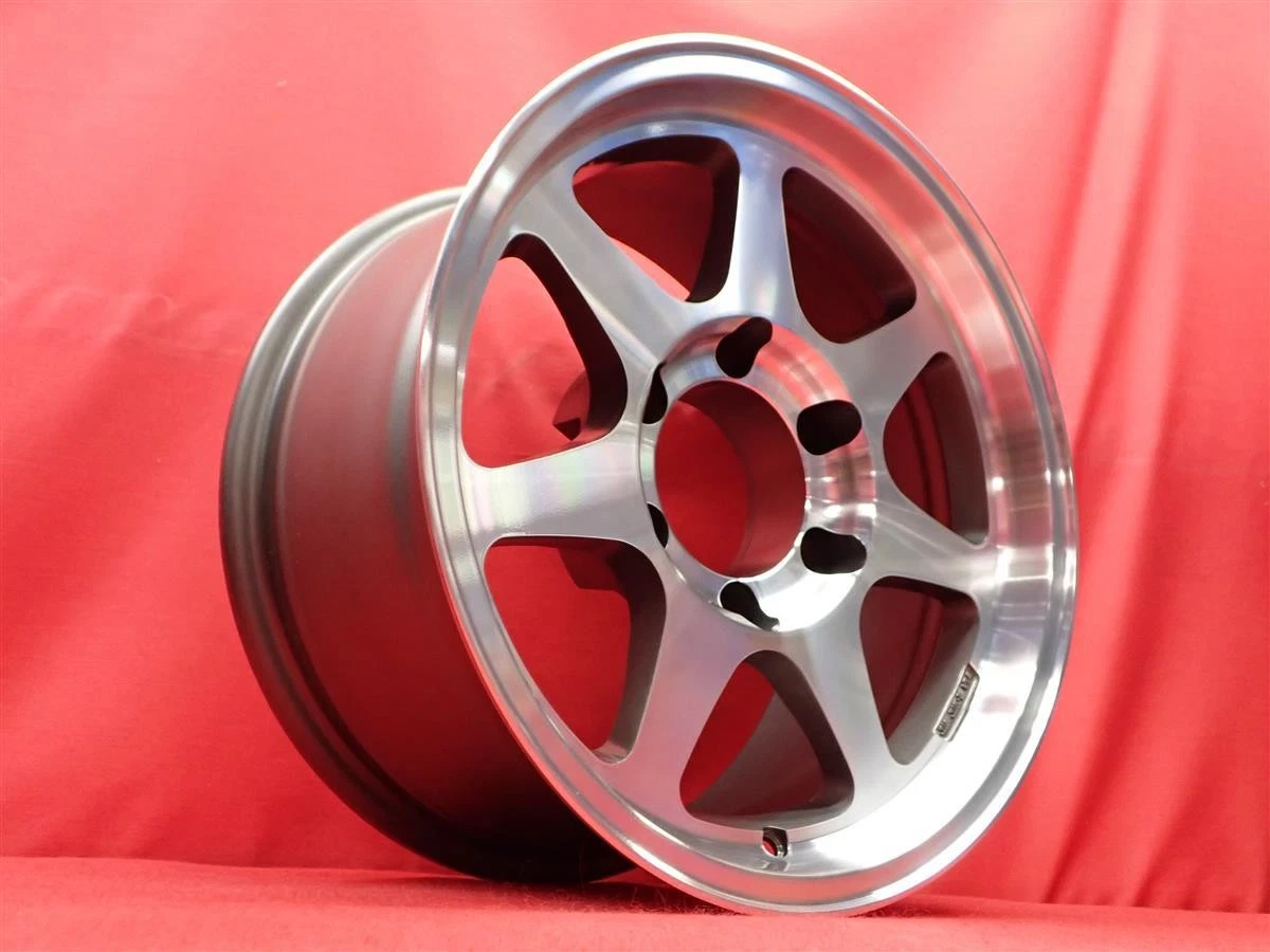 JDM 1996 out of print rare Royal Cruise 7Book spoke wheels 4Book 8J 16 No Tires - Image 2