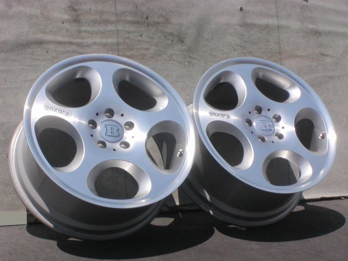 JDM Rare Brabus Mono Rock IV 8.5J +55 wheels for Mercedes-Benz V-Class No Tires - Image 2