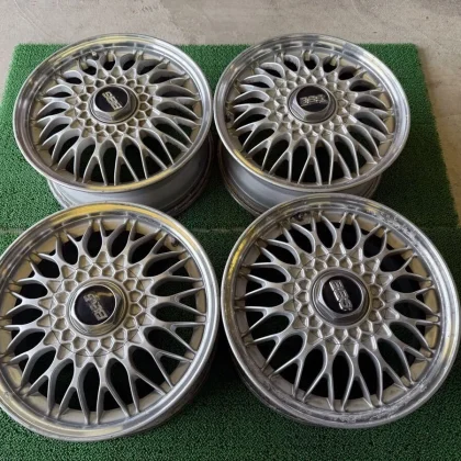 JDM BBS RG066 Nissan Genuine Optional Aluminum Wheels 16-inch 6.5J +40 No Tires