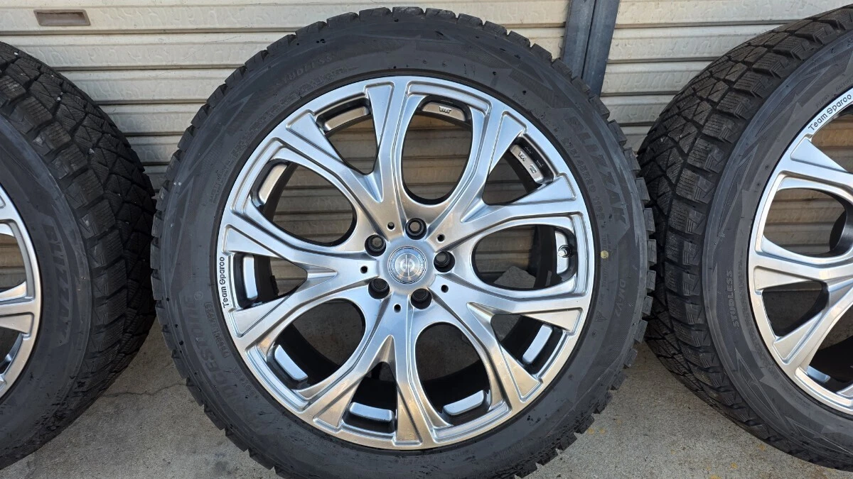 JDM BMW X5 Wheel Set: Bridgestone DM-V2 275/45R20 2023 Sparco 20-inch No Tires - Image 3