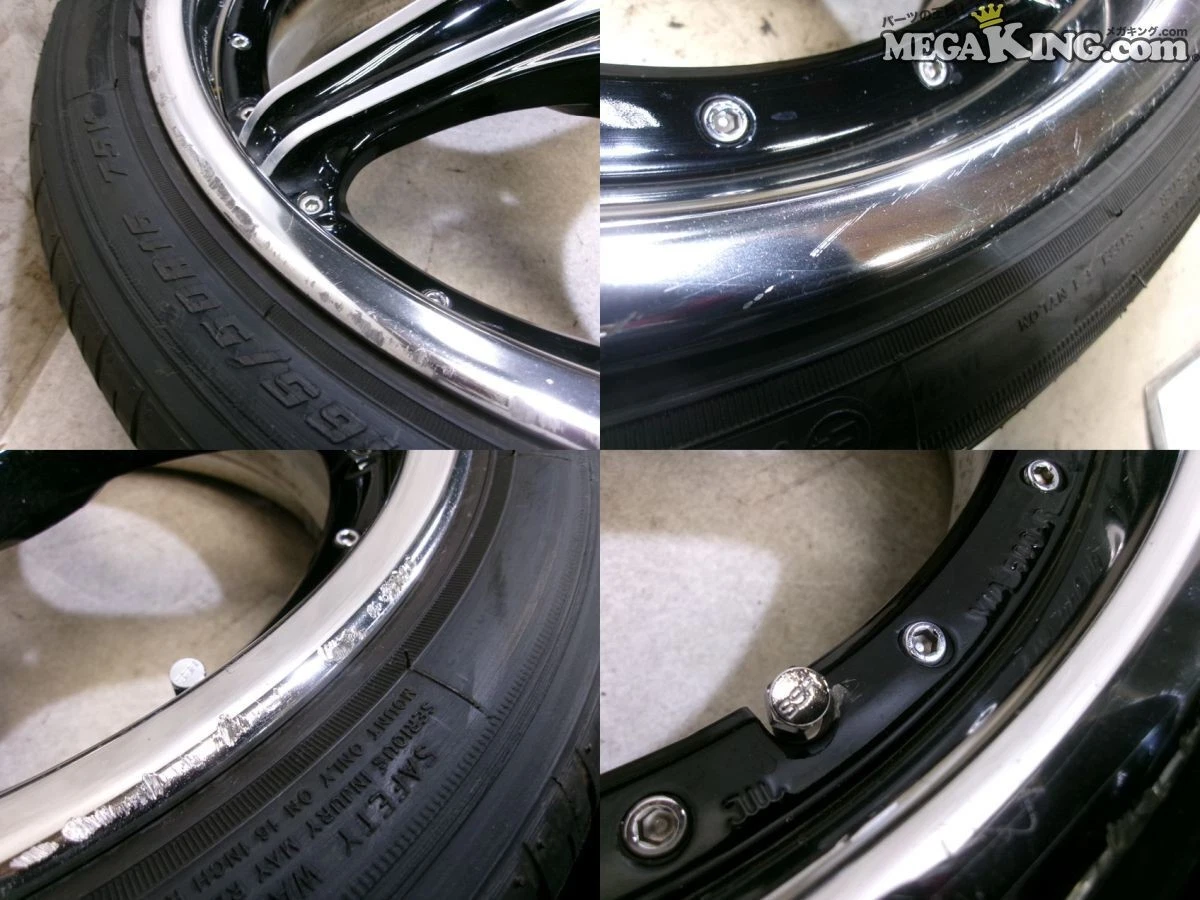 JDM SSR Professor SP2-R 16-inch Wheels 6J+39 4x100mm 3-Piece Set 4Book No Tires - Image 9