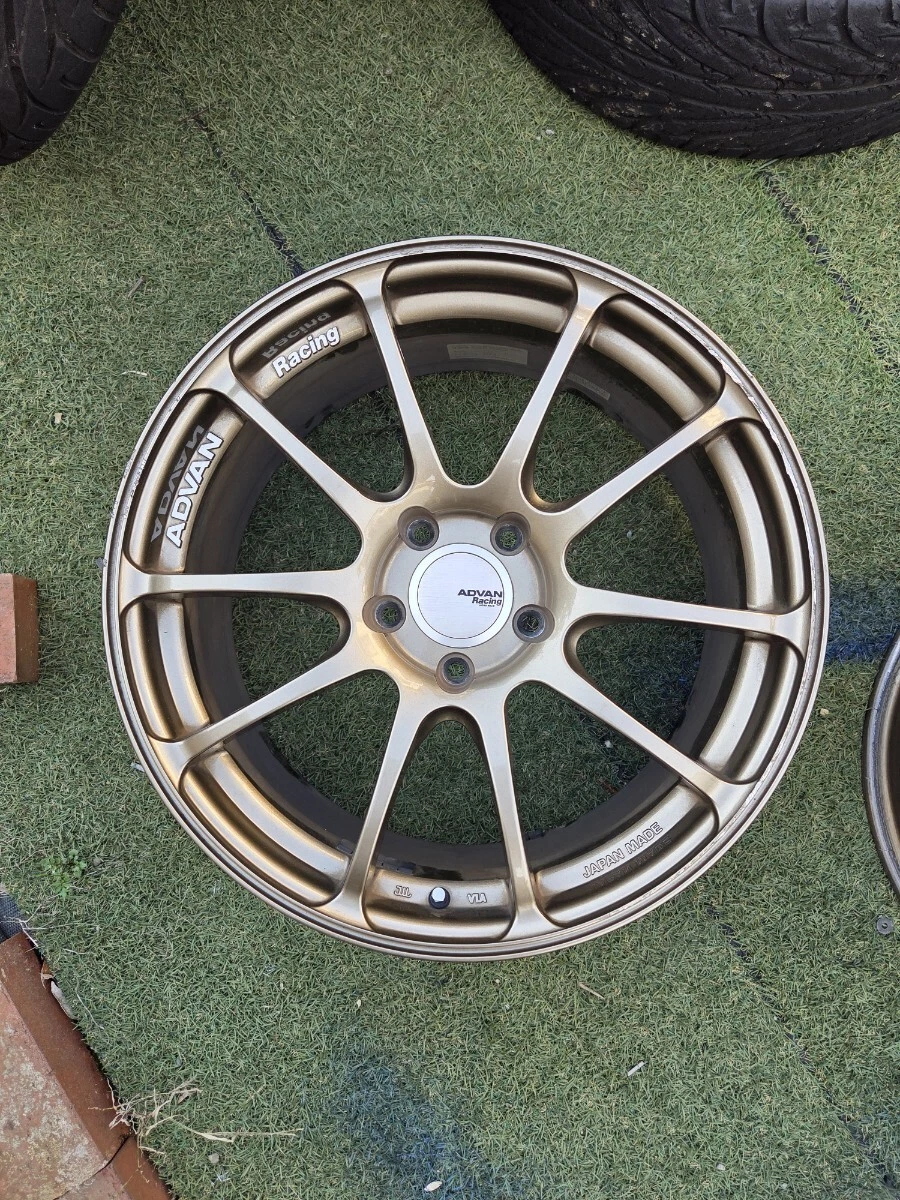 JDM ADVAN PCD114 5H 185J +45 YOKOMO No Tires - Image 4