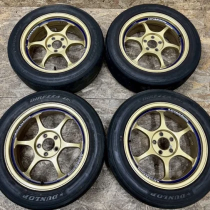 JDM Rare ADVAN RG 167J+47 PCD100 5-lug 5H Discontinued for ZN6 86 BRZ No Tires